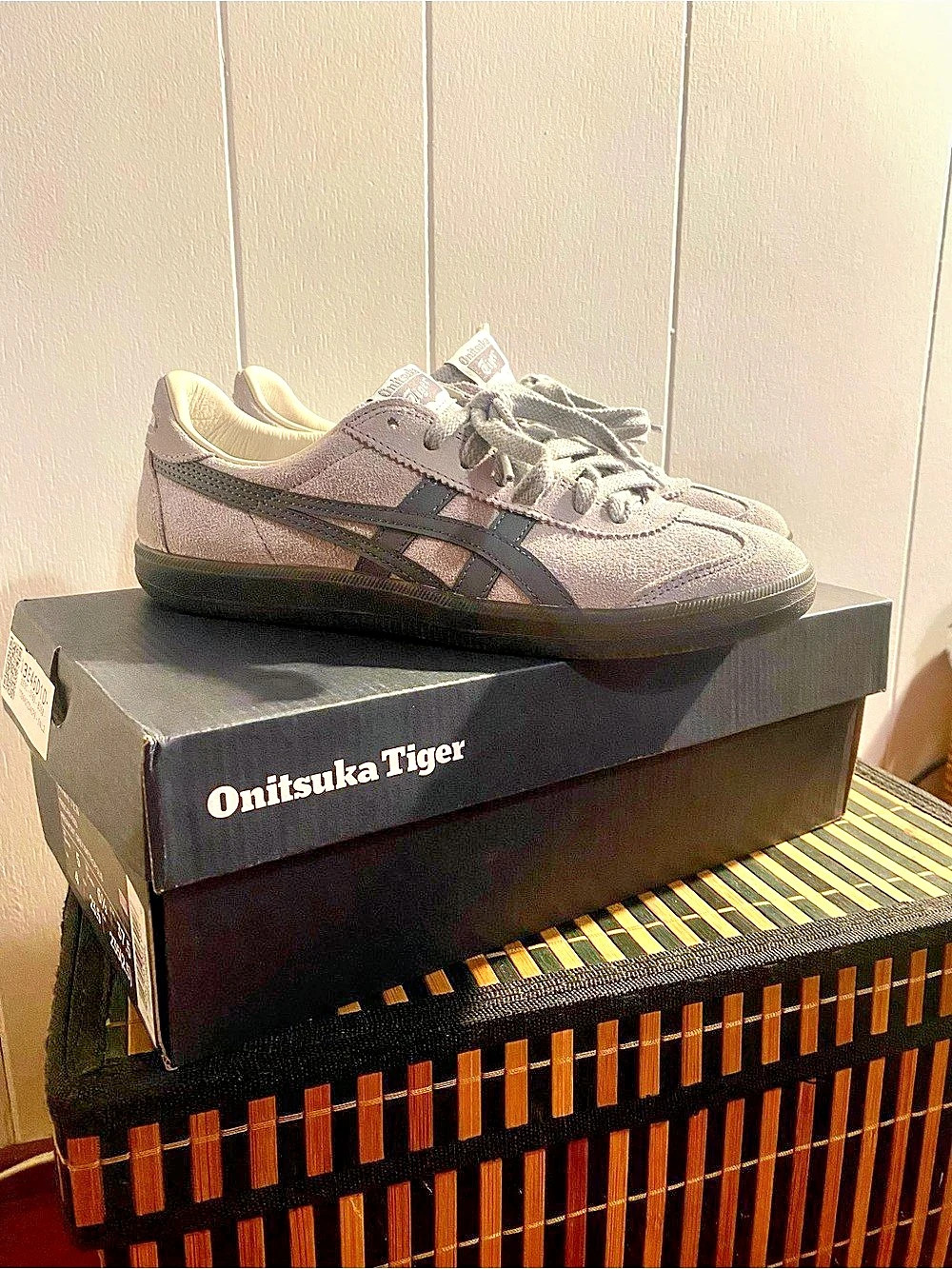 Onitsuka Tiger Tokuten Gray & White Sneakers